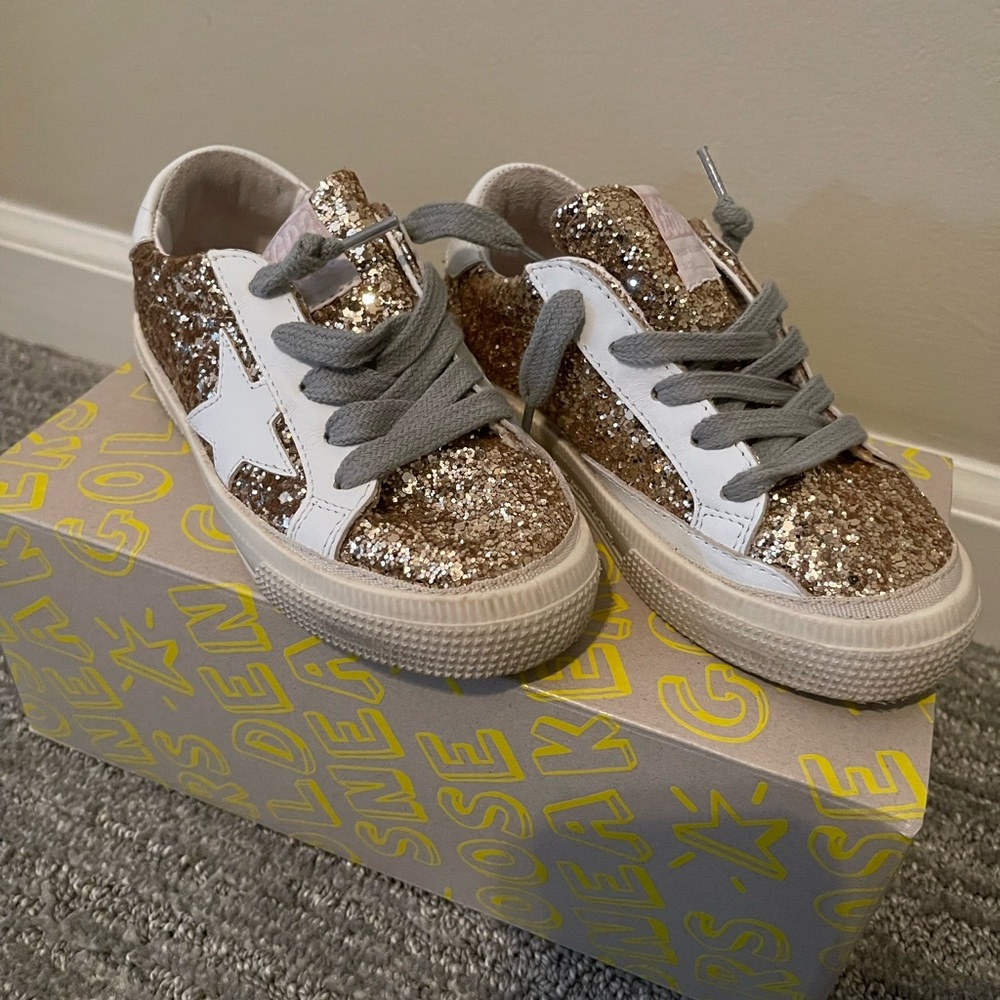 Girls Golden Goose gymshoes